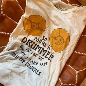 SUGARHIGH LOVESTONED drummer T-shirt M